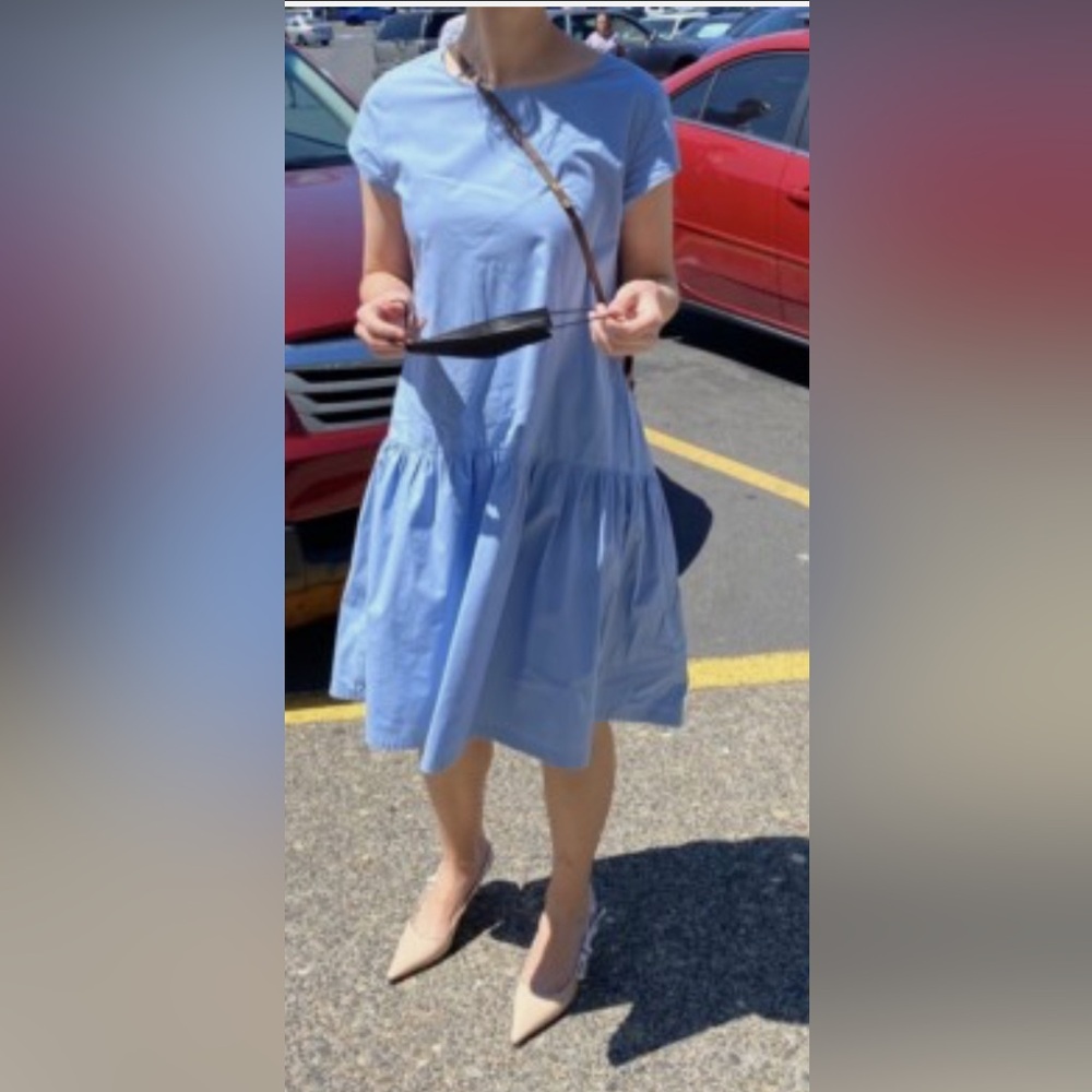 NWOT Fabiana Filippi Blue Midi Dress